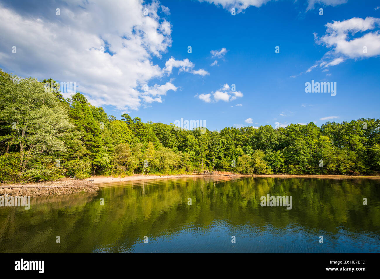 Lake Norman, at McCrary Access Area, in Mooresville, North Carolina