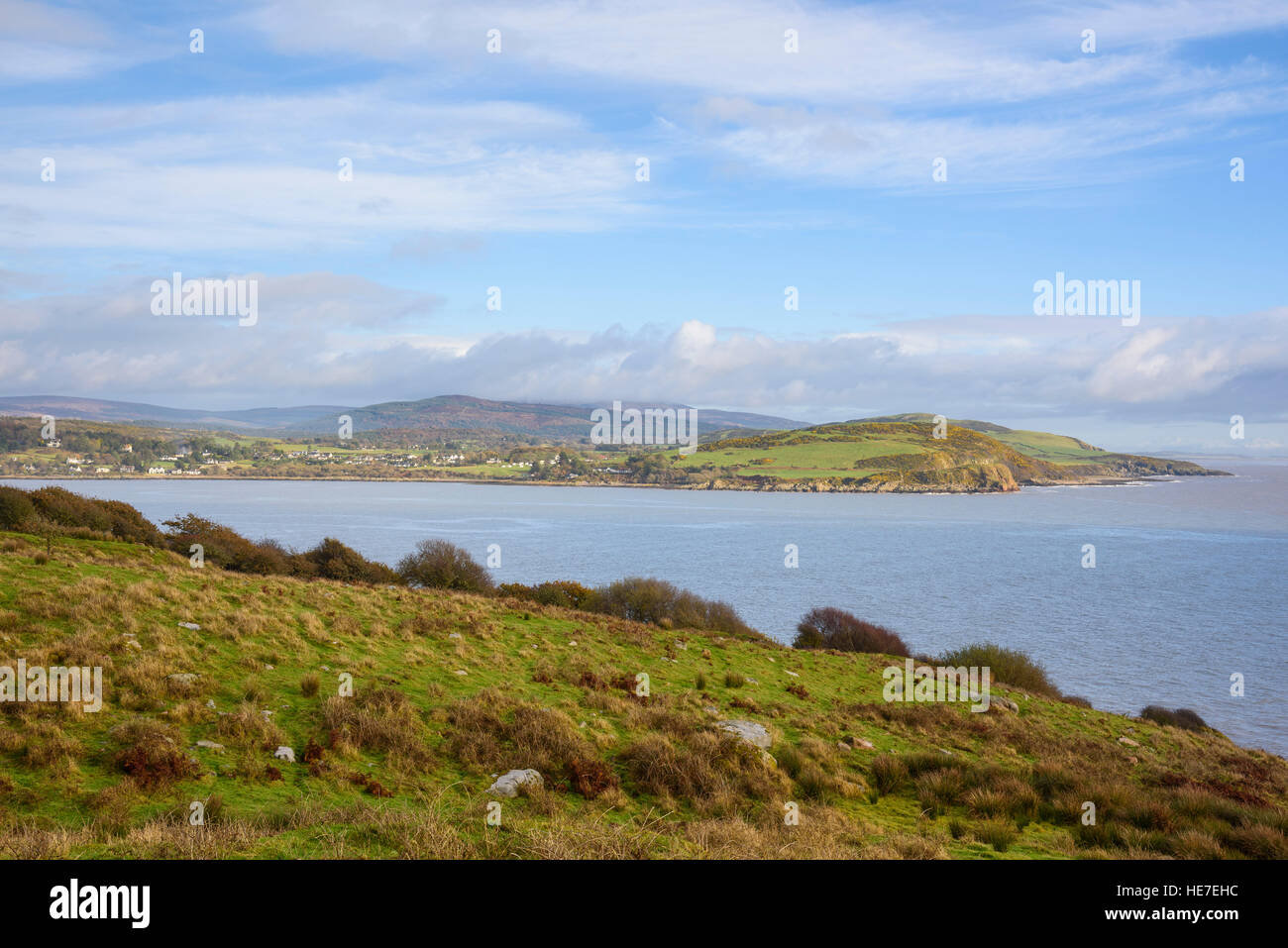 Rough Firth from Almorness Point, Solway Firth, Dumfries & Galloway