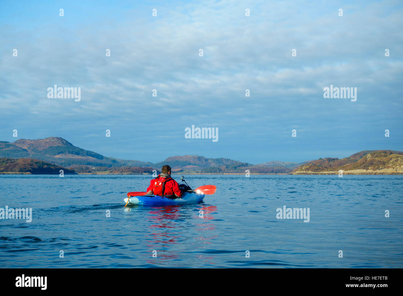 Solway firth canoe hi-res stock photography and images - Alamy