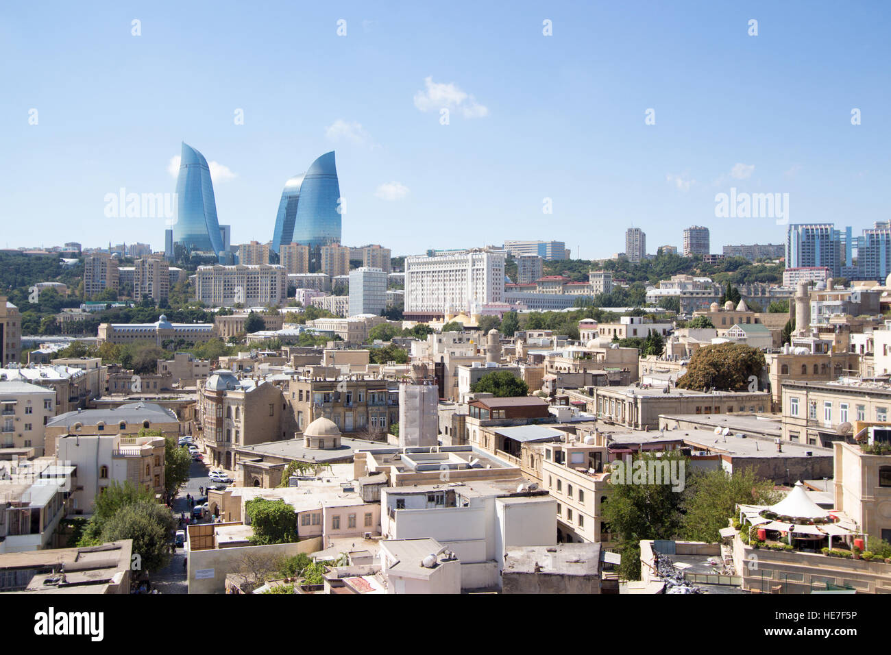 Baku city Stock Photo