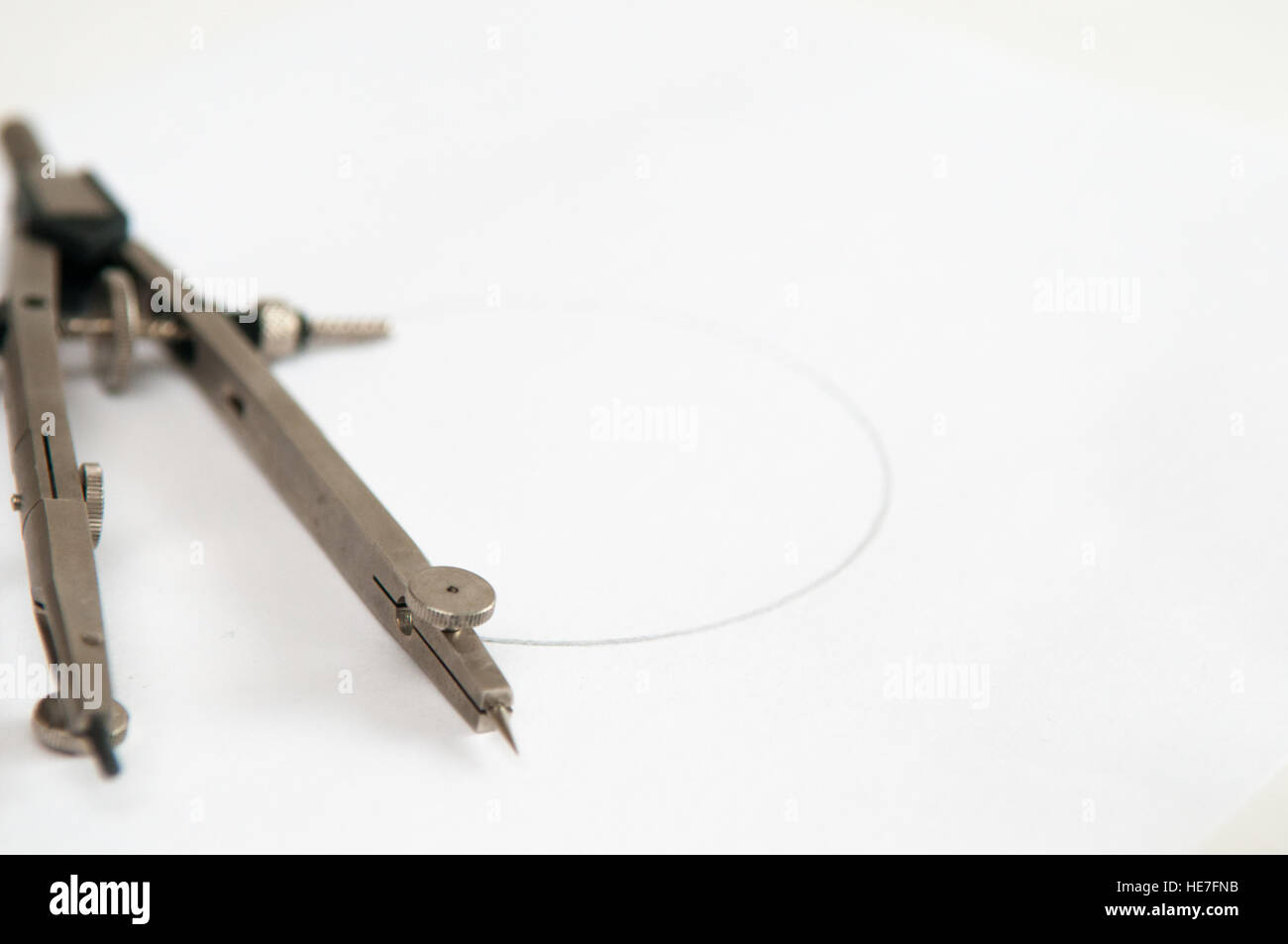 Technical drawing tool for accurate planning Stock Photo - Alamy