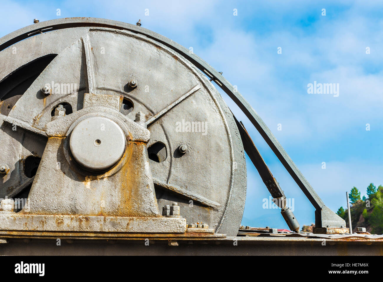Industrial pulley hi res stock photography and images Alamy