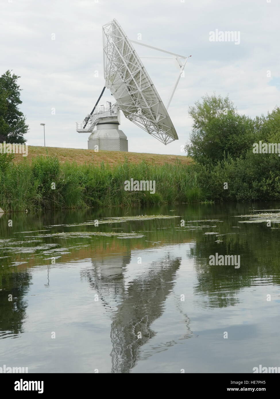 parabol antenna Stock Photo