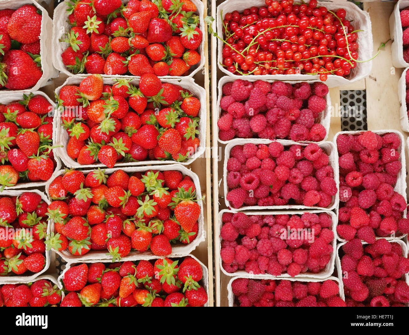 different berries market choice Stock Photo Alamy