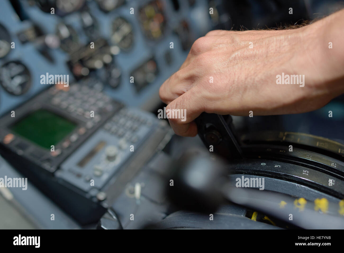 Aircraft controls hires stock photography and images Alamy