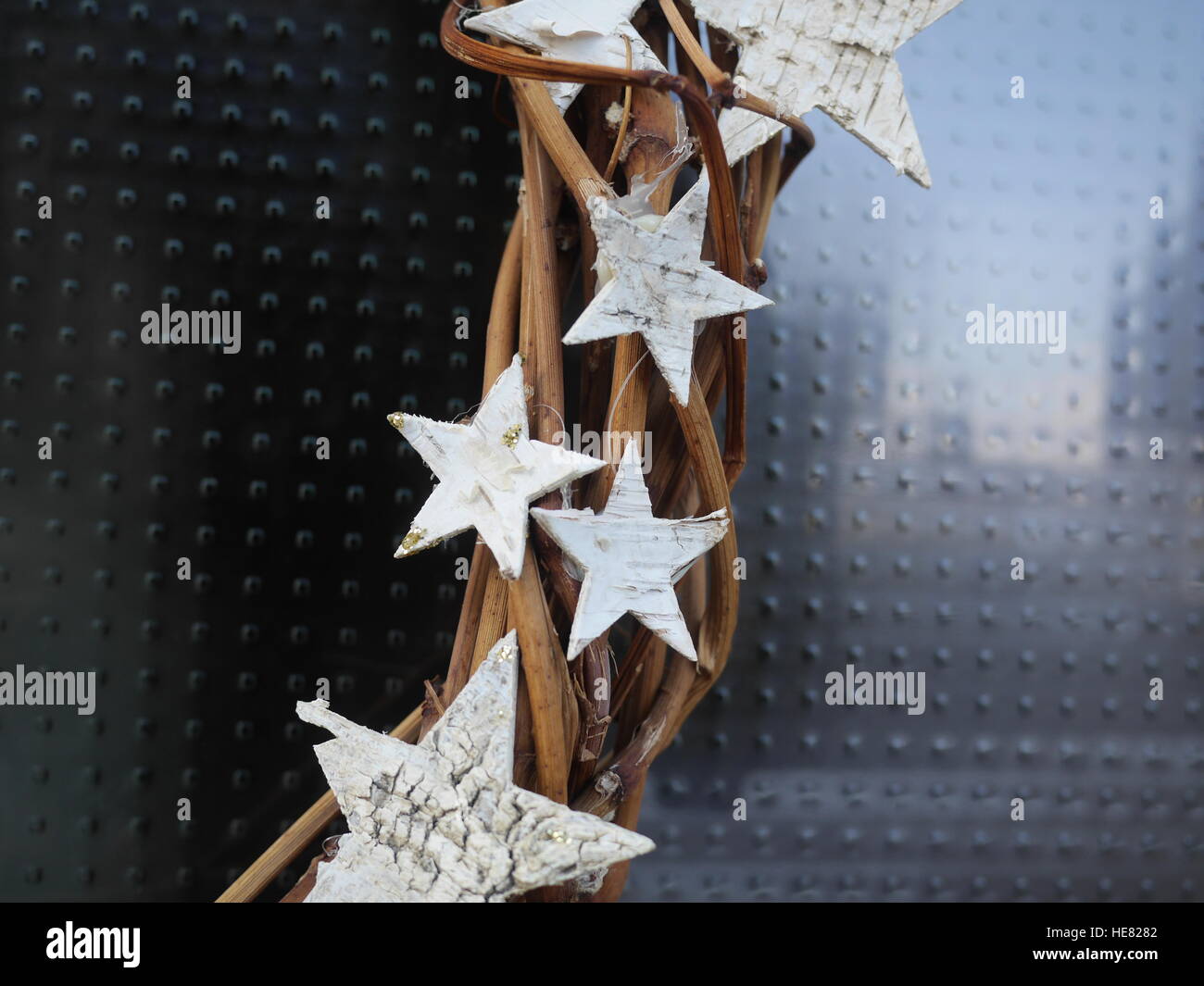 braided chaplet stars Stock Photo