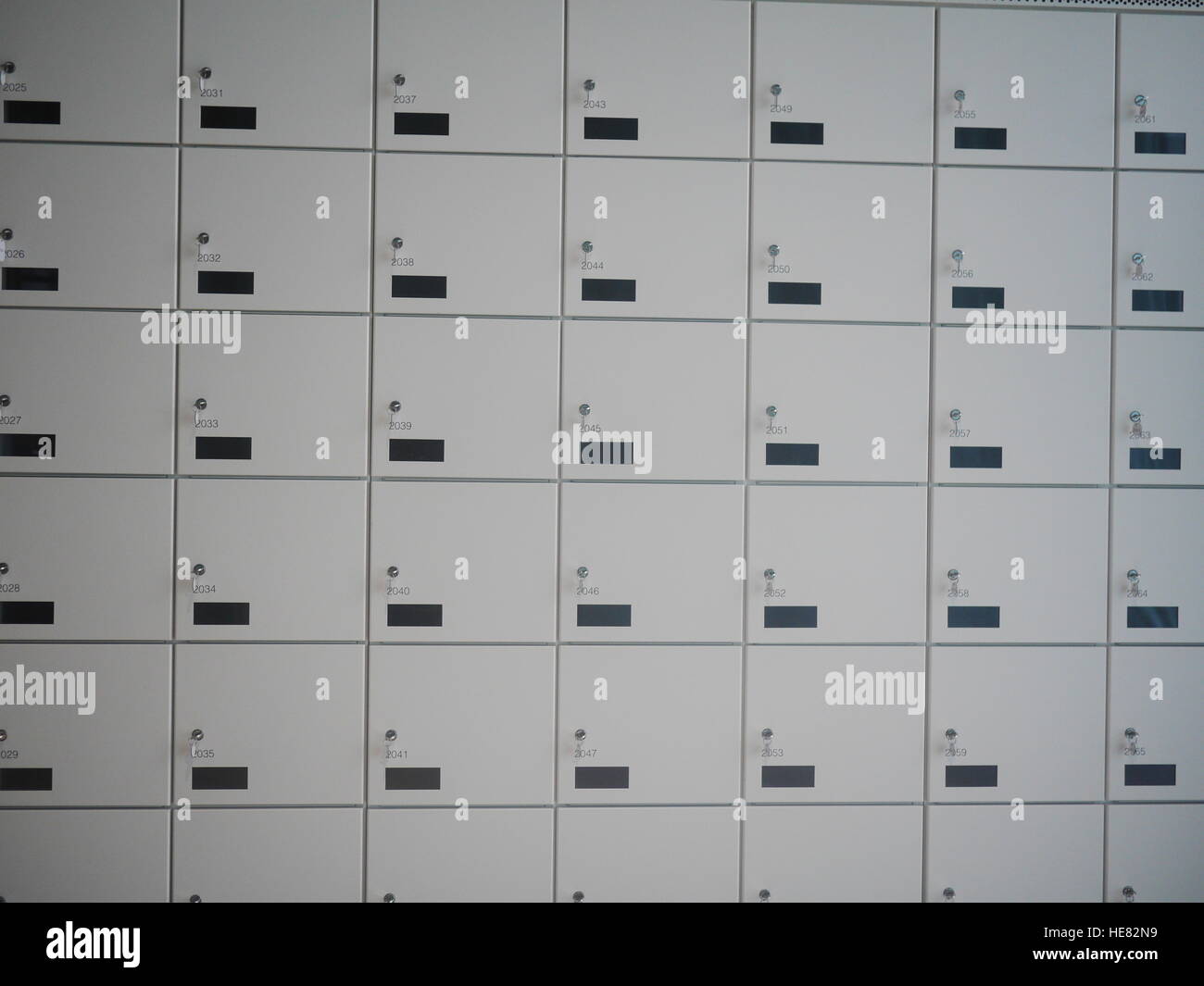 safe deposit lockboxes Stock Photo Alamy