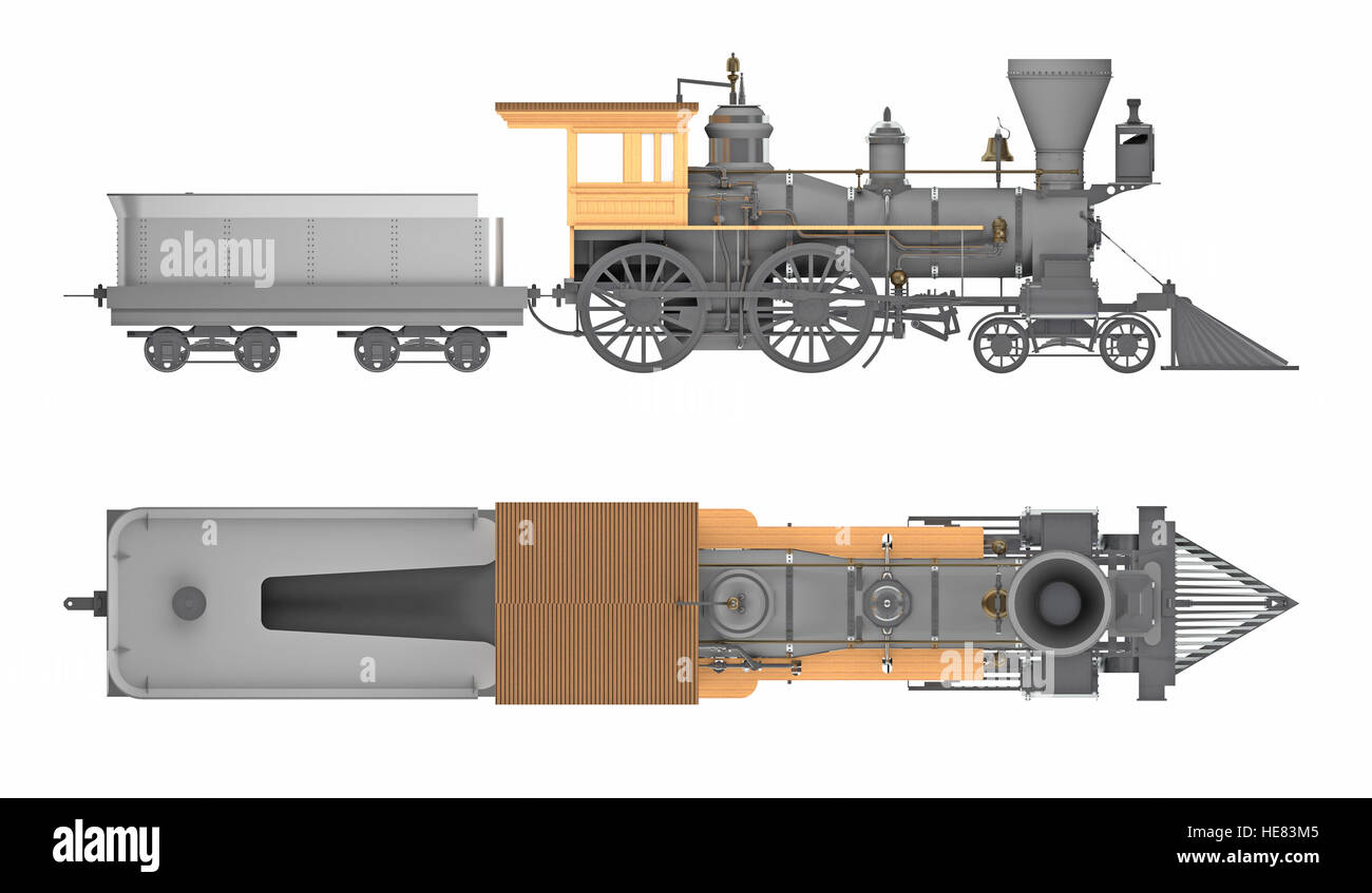 Steam train side view hires stock photography and images Alamy