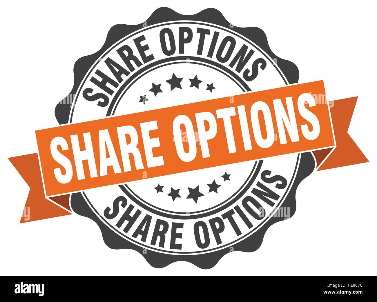 share options stamp. sign. seal Stock Vector Image & Art - Alamy