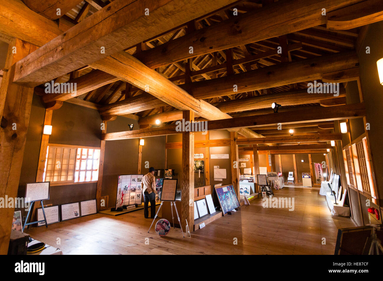 Kumamoto castle, Interior of the Minami-Ote yagura, turret gate