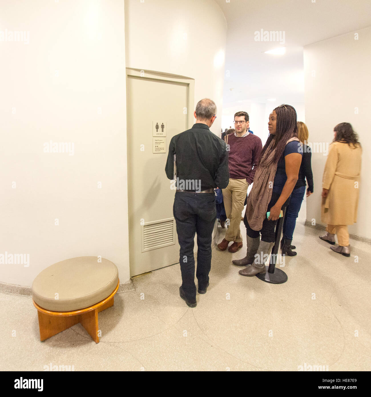 Mauizo Cattelan 'America' Guggenheim Museum, New York City, United States of America. Stock Photo