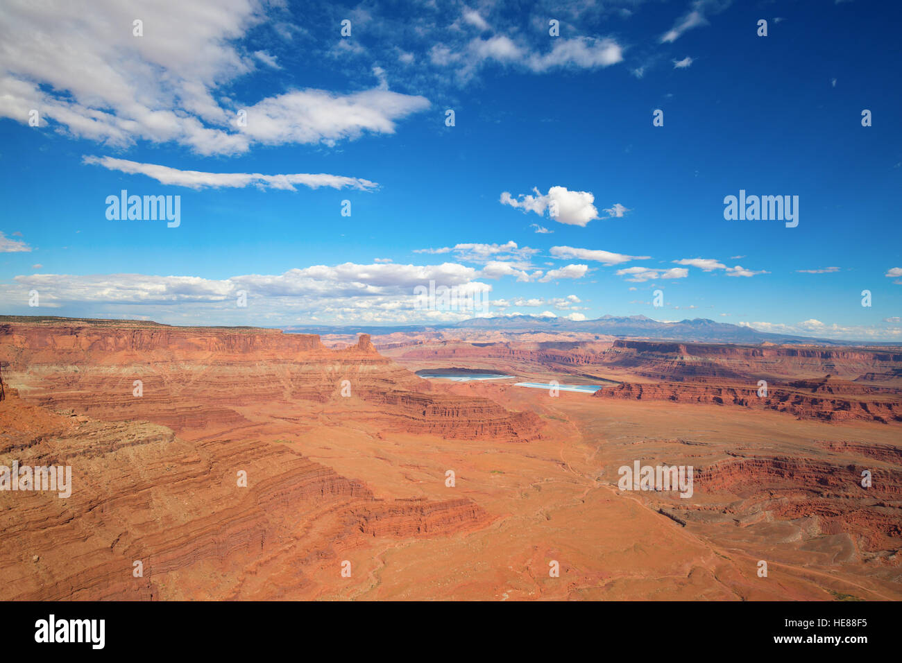 "Dead horse" state park near the Canyonlands Narional Park in Utah, USA Stock Photo