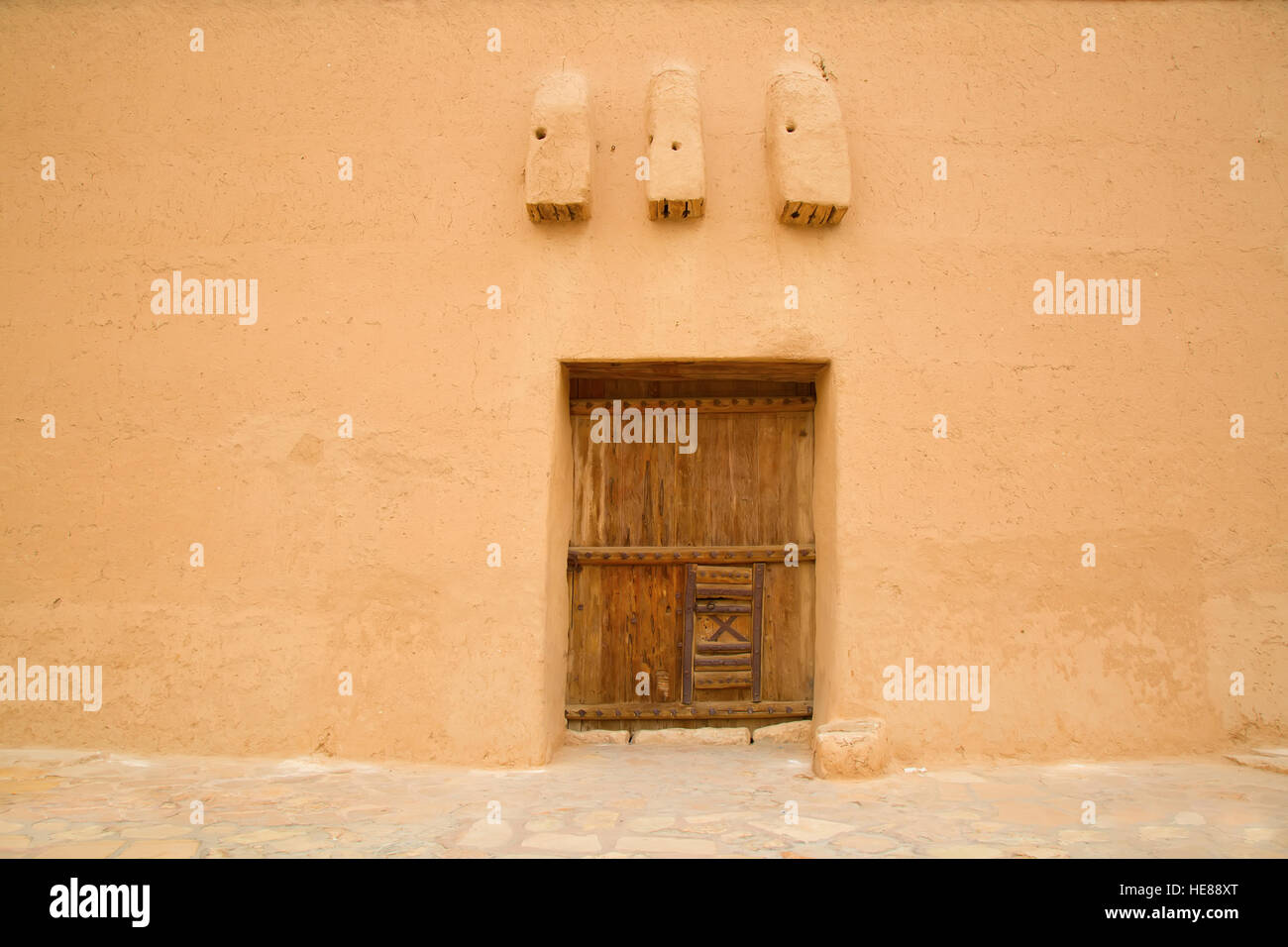 Streets of the old city Diriyah near Ar Riyadh, Kingdom of Saudi Arabia ...