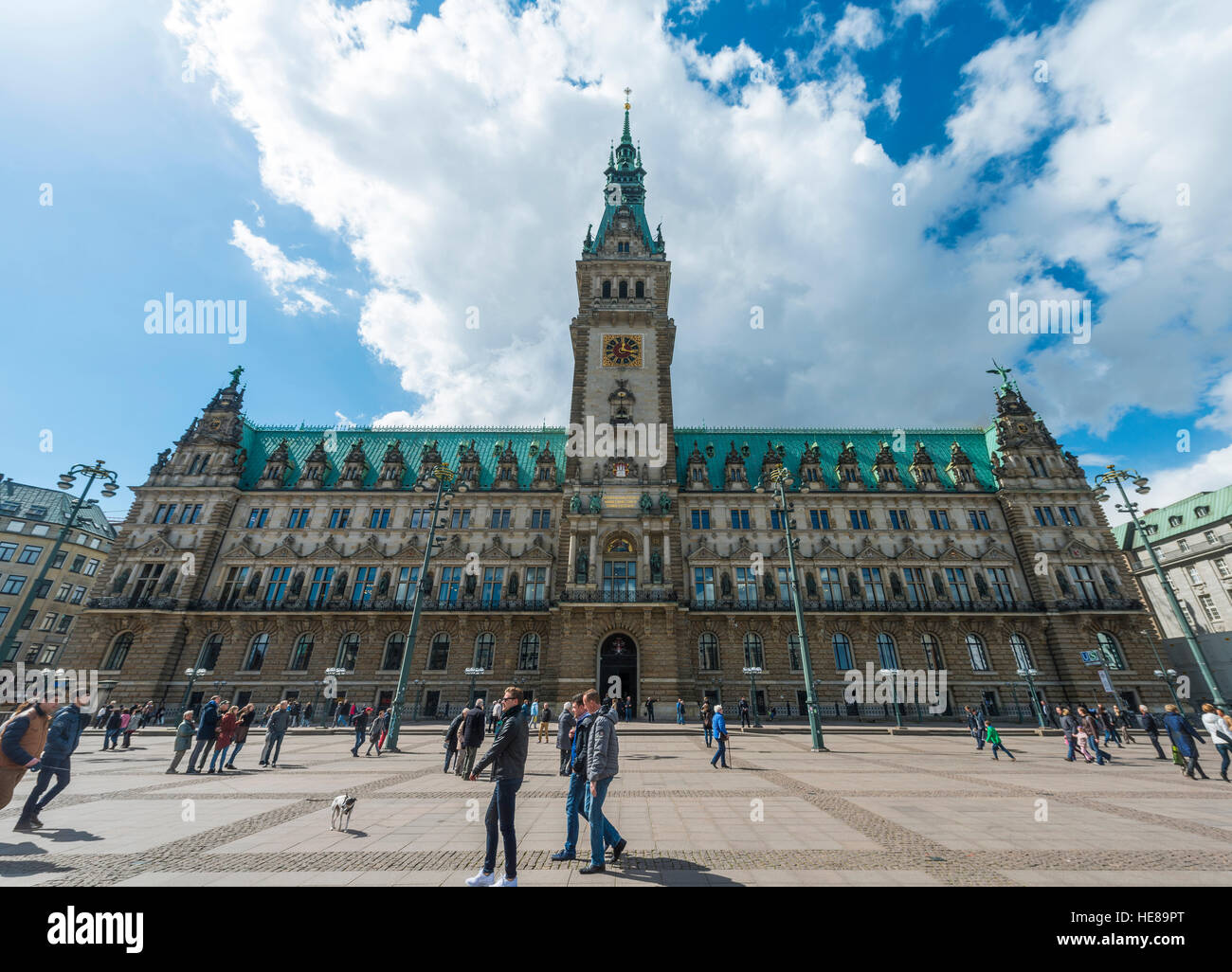 Rathaus, City Hall, Hamburg, Germany Stock Photo - Alamy