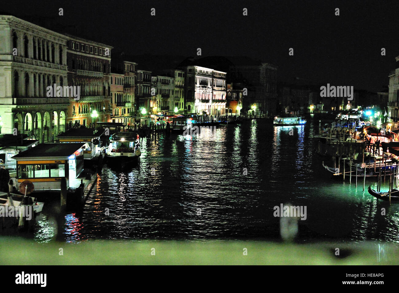 Views from Rialto bridge Stock Photo - Alamy