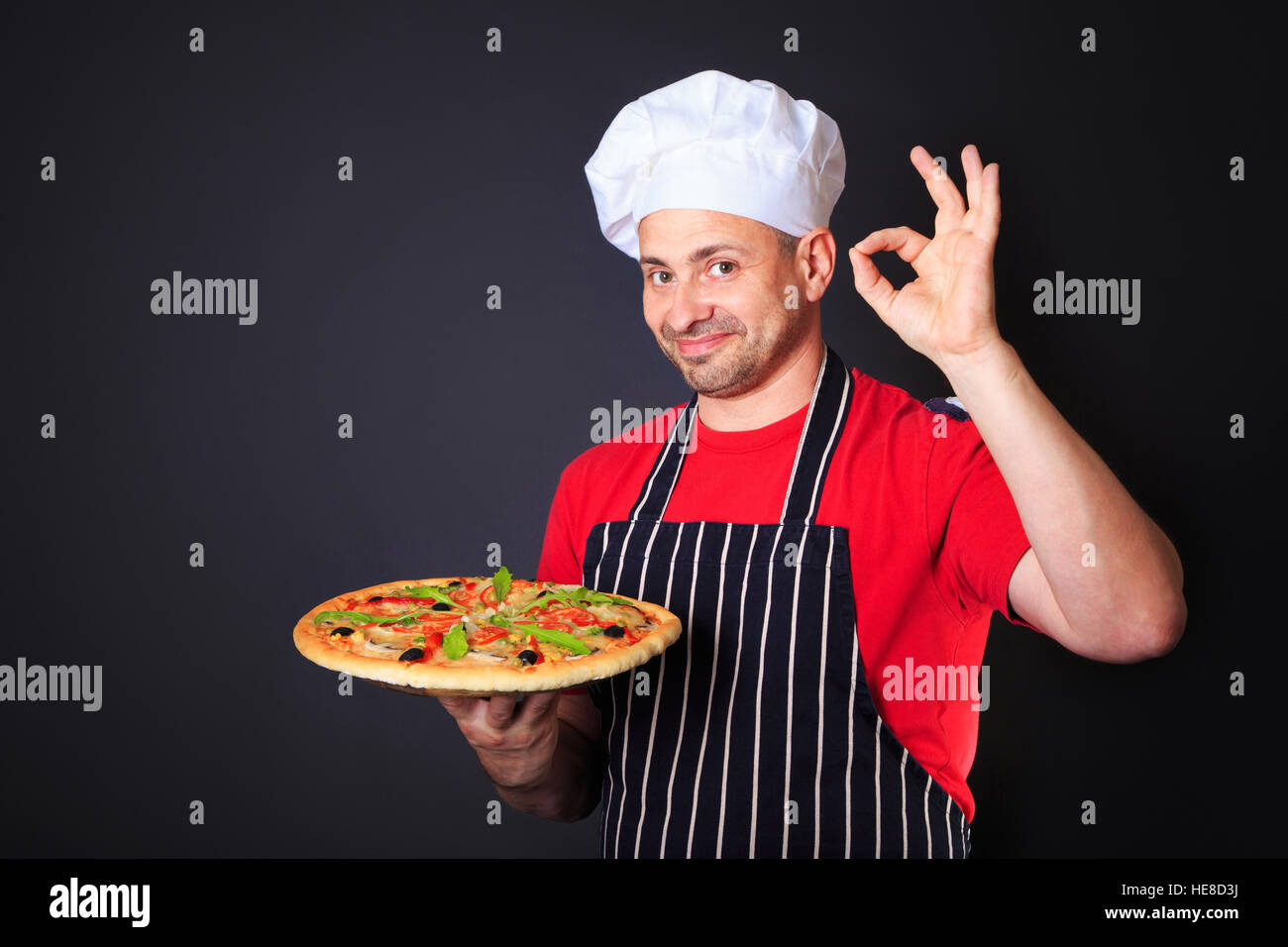 Pizza Chef and Baking Oven Paper Box Stock Vector Image & Art - Alamy