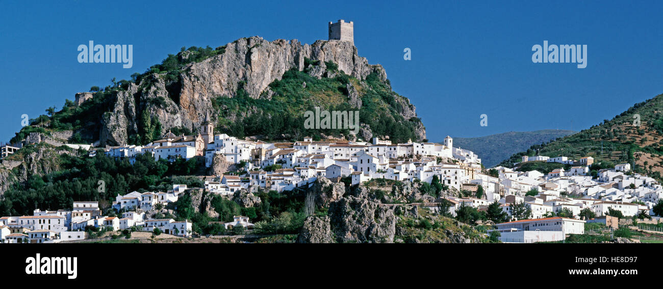 Zahara de la Sierra, Cadiz Province, Andalucia, Spain Stock Photo - Alamy