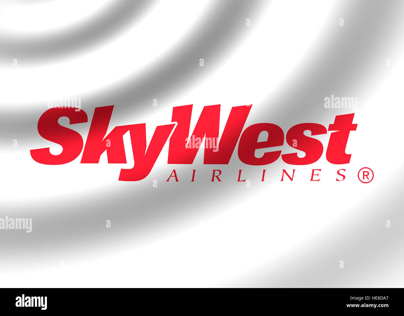 Sky West Airlines Air logo icon flag Stock Photo - Alamy