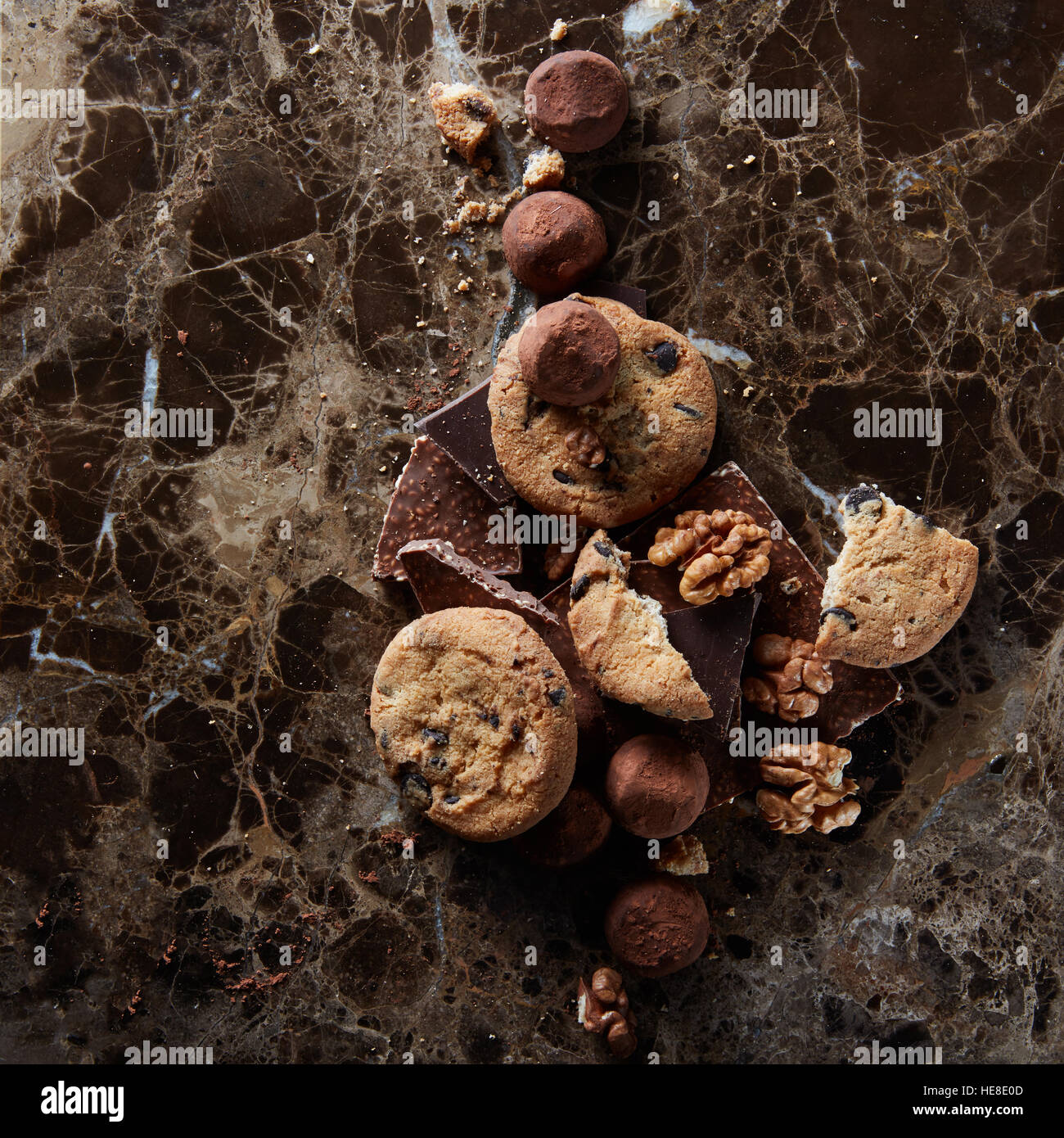 Fresh Homemade Chocolate Chip Cookies With Chocolate Candies In The work-with-me-owlbbaking