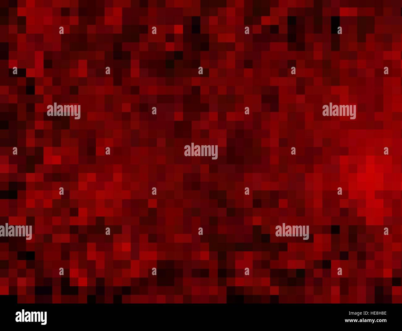 Abstract dark red squares pixelated background Stock Photo Alamy