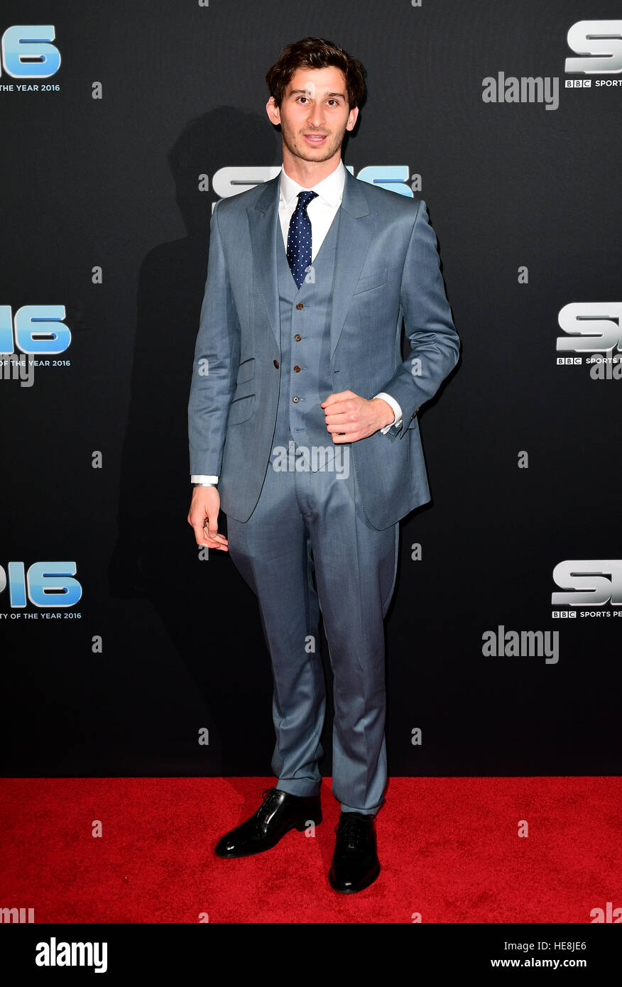 Jamie Cook Model Jamie Cook during the red carpet arrivals for BBC Sports Personality of ...