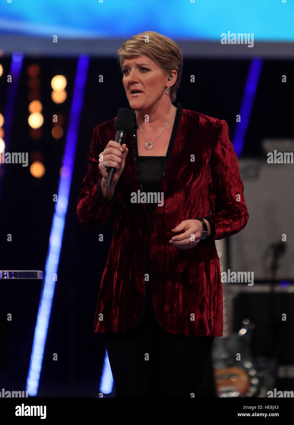 Clare Balding During The BBC Sports Personality Of The Year 2016 At The clare-balding-during-the-bbc-sports-personality-of-the-year-2016-at-the