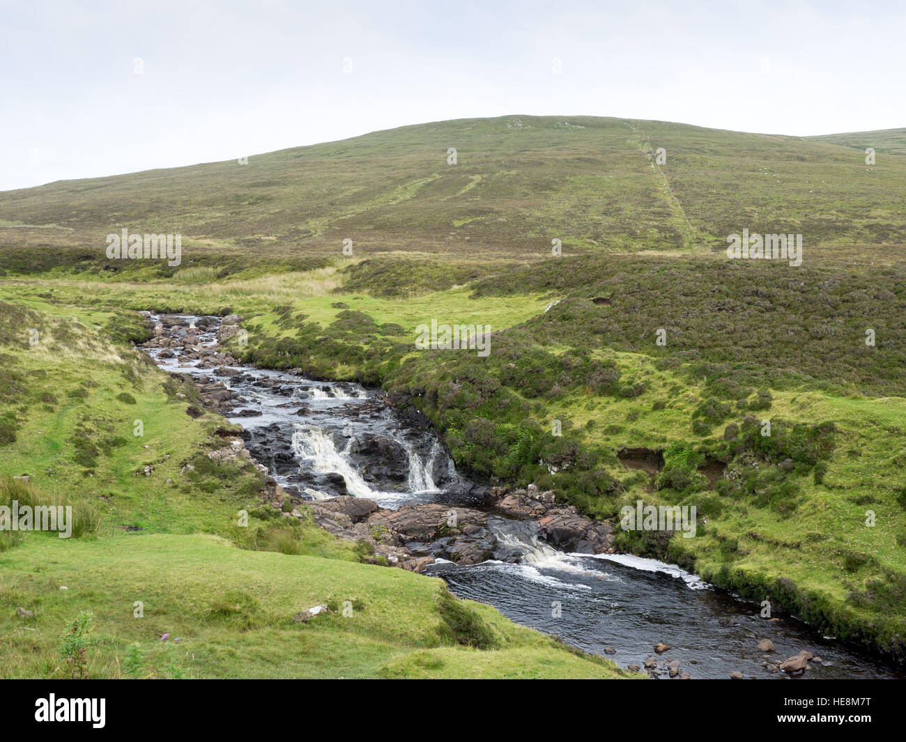Landscape on Trotternish penisnula, Scotland Stock Photo