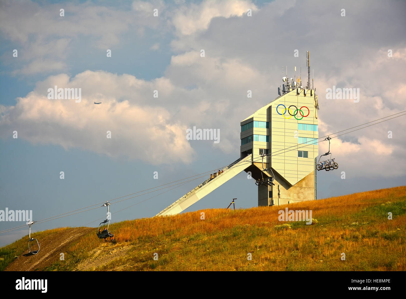 Calgary Olympic Park, Canada Stock Photo