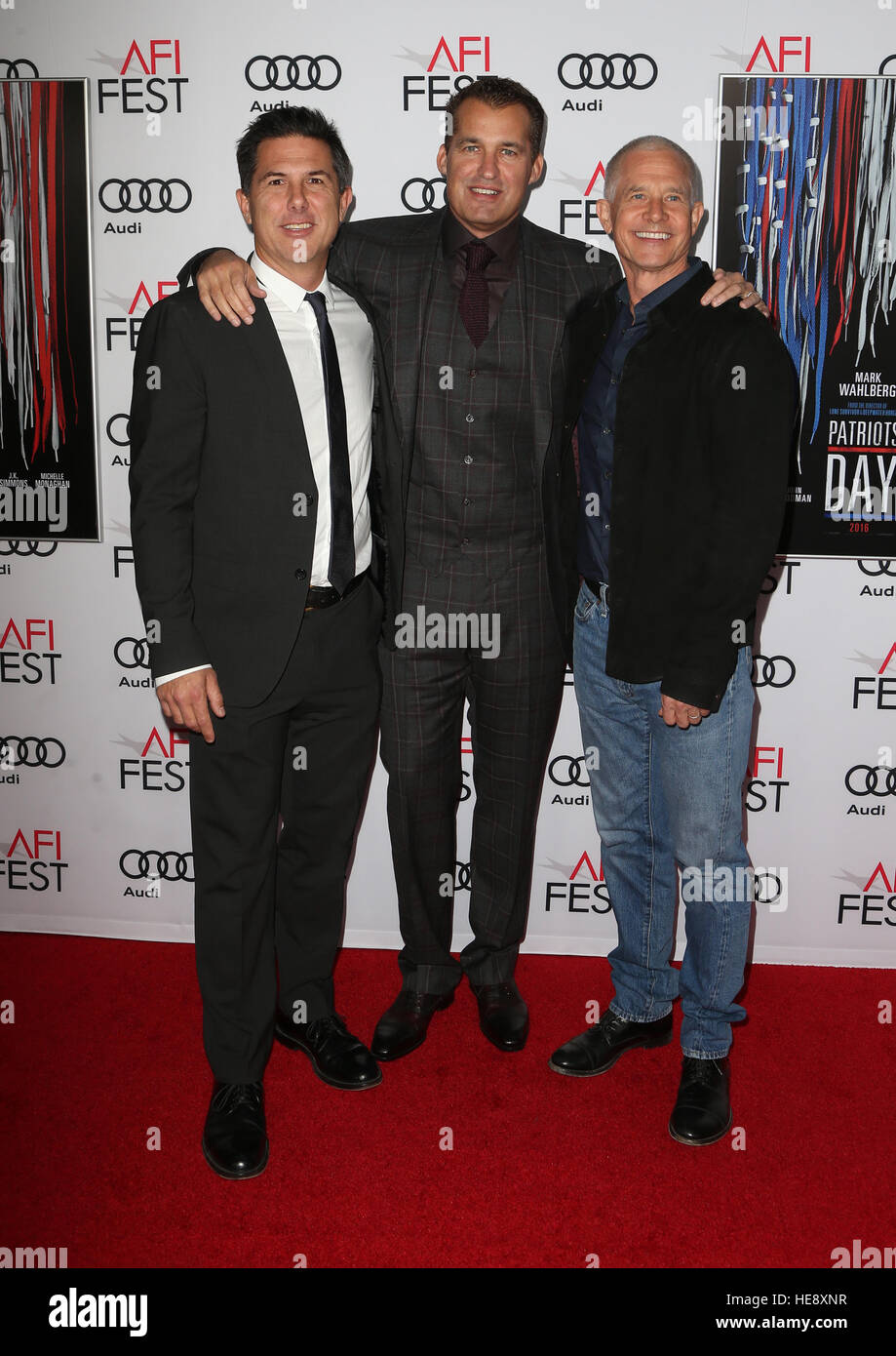AFI FEST 2016 - Closing Gala - Premiere Of 'Patriot's Day'  Featuring: Dylan Clark, Scott Stuber, Hutch Parker Where: Hollywood, California, United States When: 17 Nov 2016 Credit: FayesVision/WENN.com Stock Photo