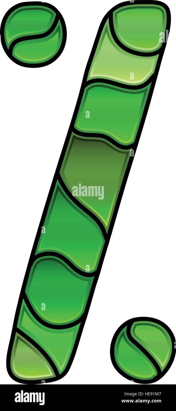 stained glass font, percent sign Stock Vector Image & Art - Alamy