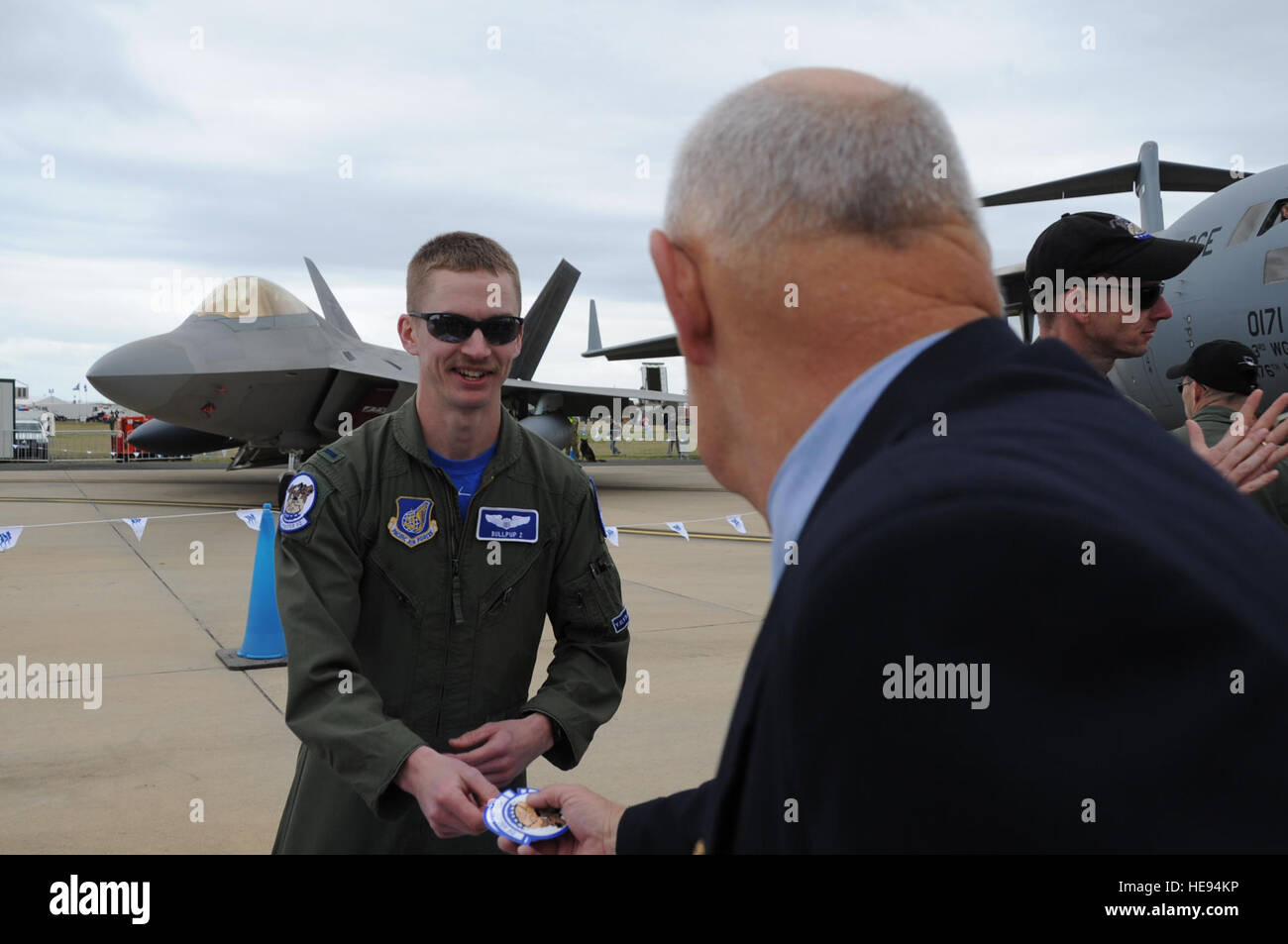 GEELONG, Australia - U.S. Air Force 1st Lieutenant Brett Vongroven, a ...