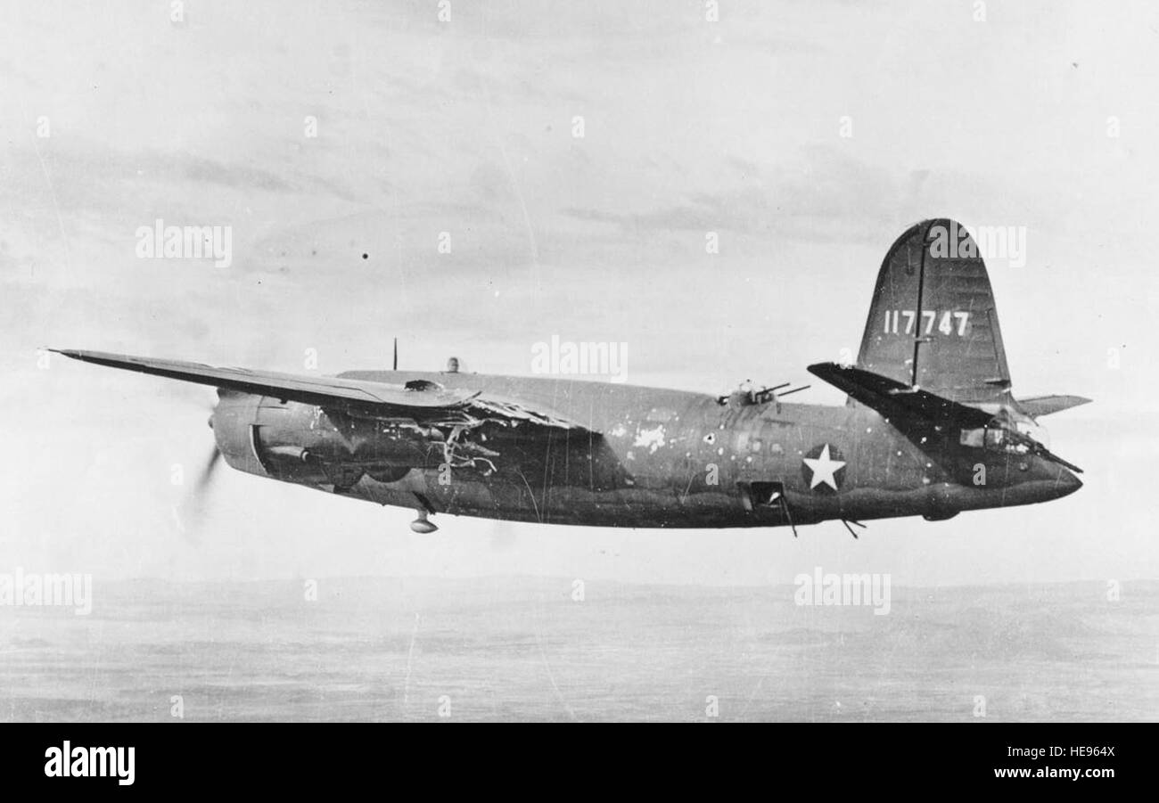 a-martin-b-26b-1-ma-bomber-serial-number-41-17747-displays-flak-damage-HE964X.jpg
