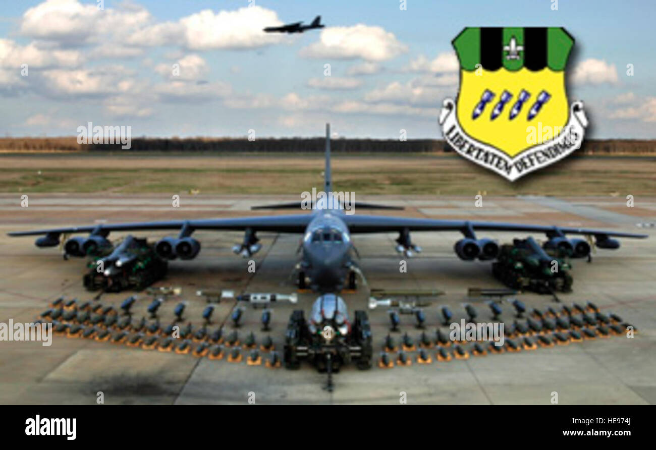 BARKSDALE AIR FORCE BASE, La. (AFPN) Munitions on display show the