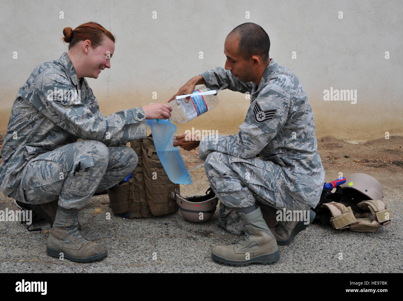 Combat Camera Squadron personnel prepare for battlefield forensic ...