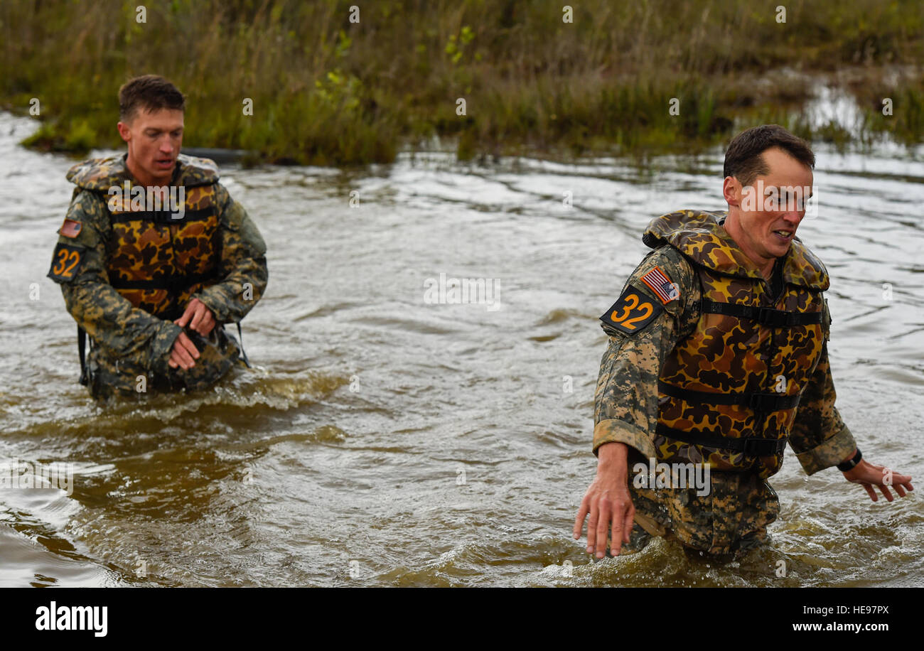 Participants in the 33rd annual Best Ranger Competition at Fort Benning ...