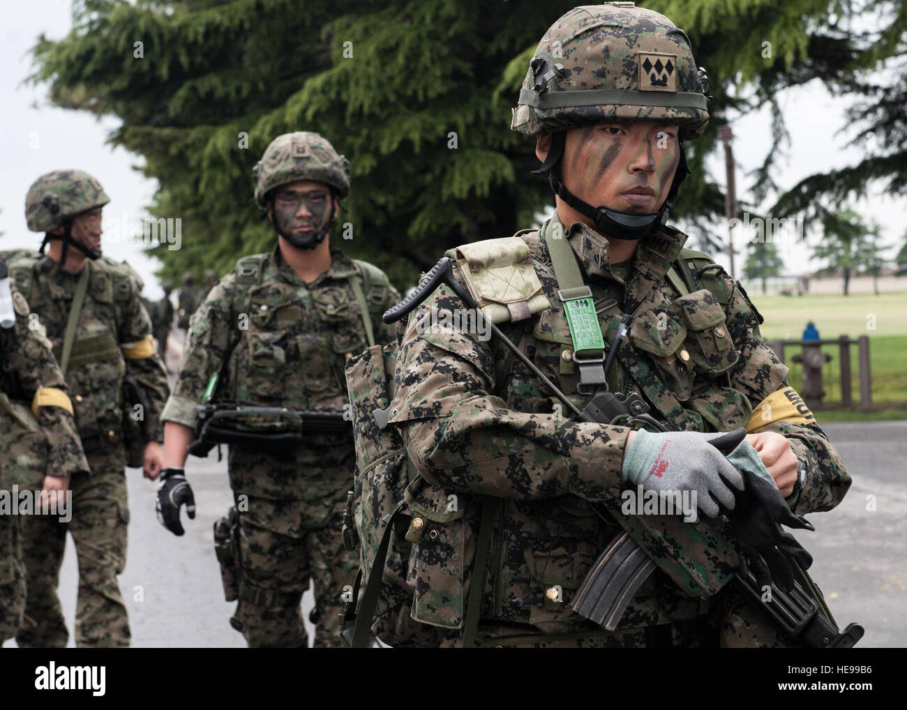 Republic of Korea Special Operations Forces members of the 35th