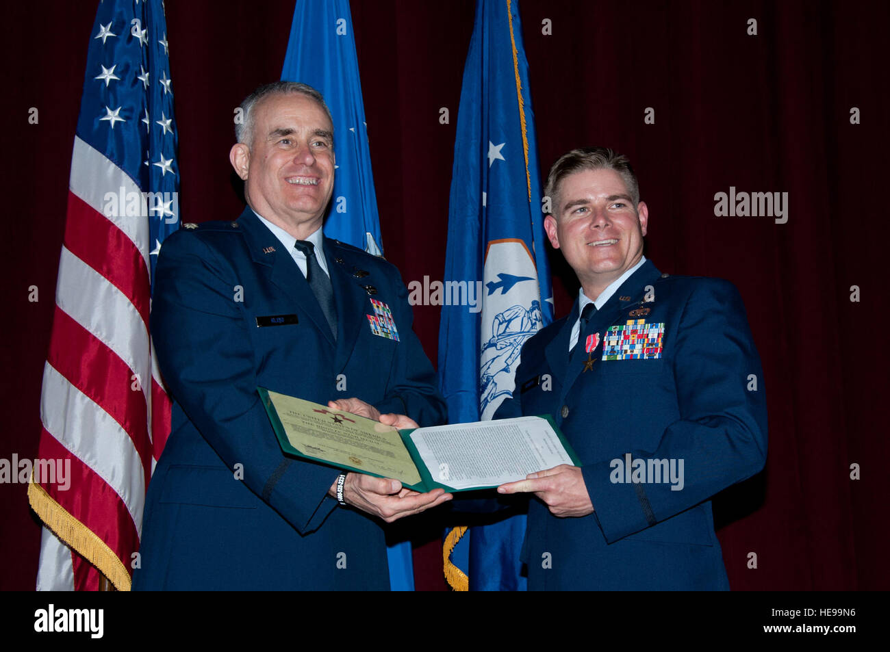 U.S. Air Force Lt Col Kenneth Kleid, acting Commander of the 146th Air ...