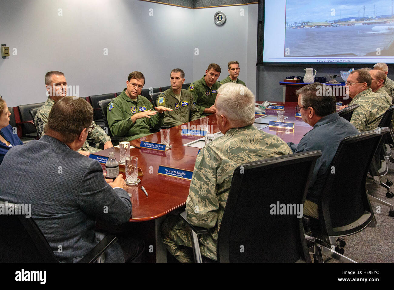 446th mission support group hi-res stock photography and images - Alamy