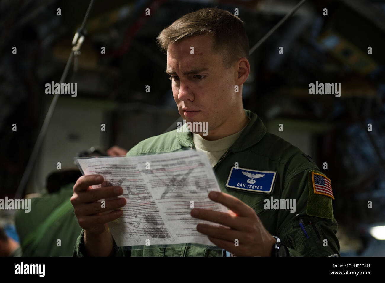 Air Force personnel verify protective gear and readiness during ...