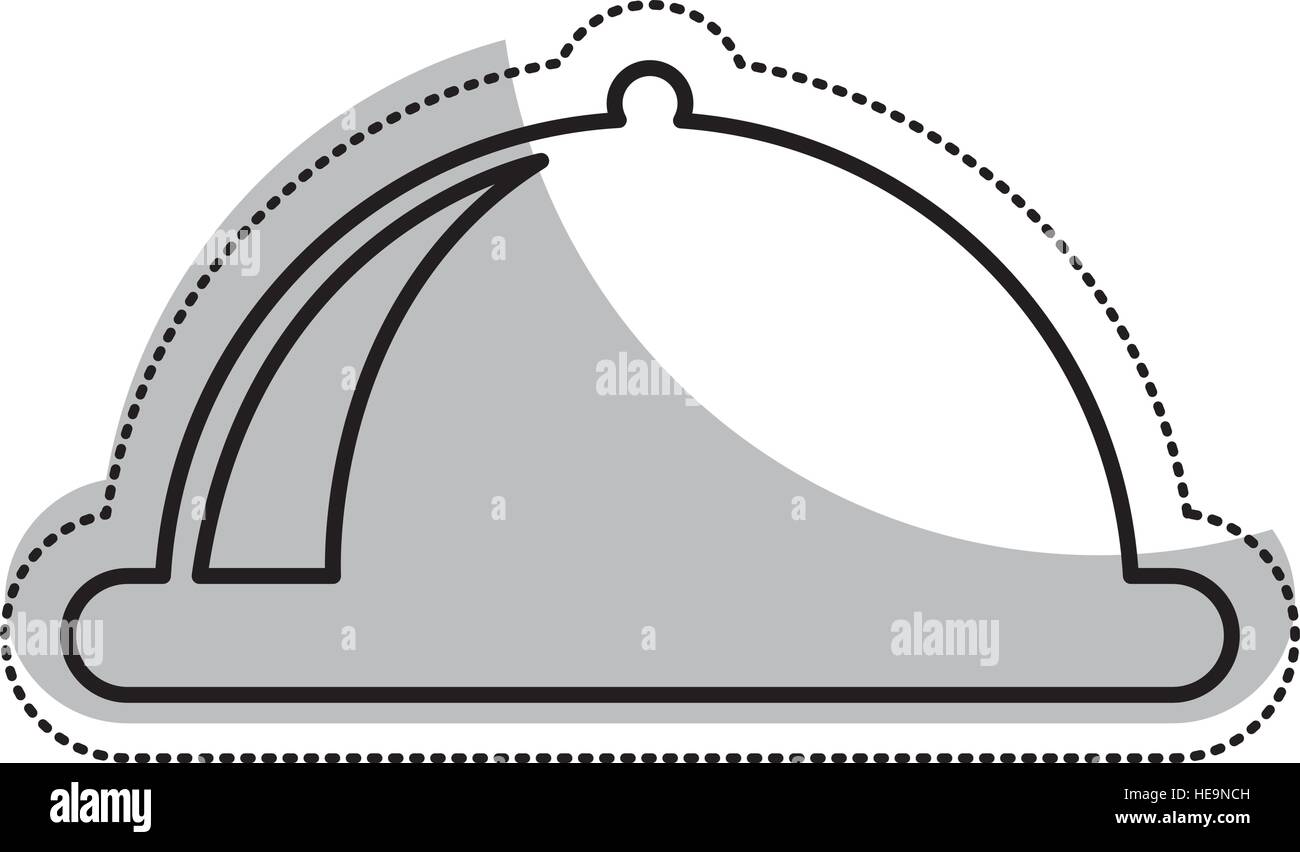 Tray Server Isolated Icon Vector Illustration Design Stock Vector Image