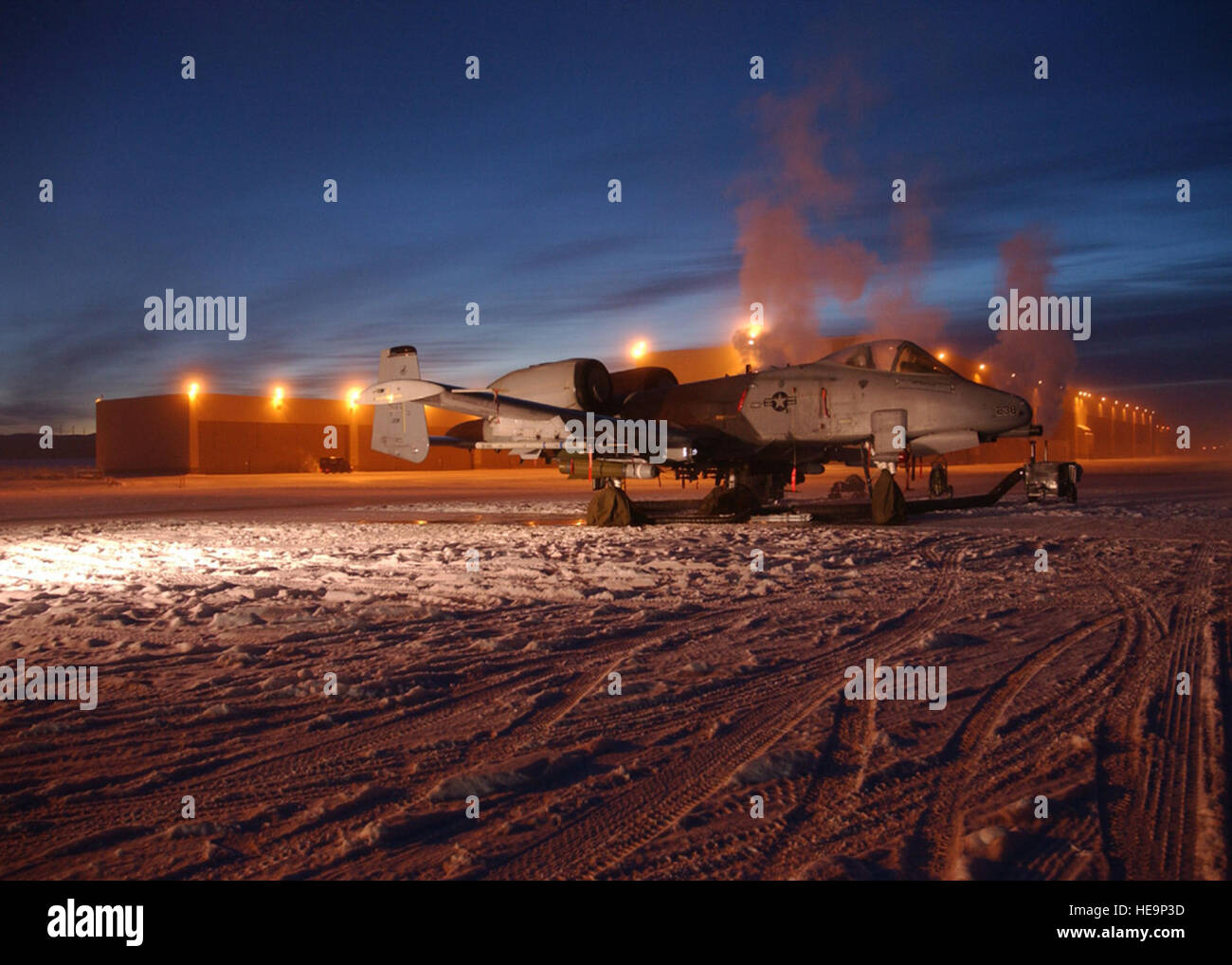 EIELSON AIR FORCE BASE, Alaska An O/A10 Thunderbolt II sits outside