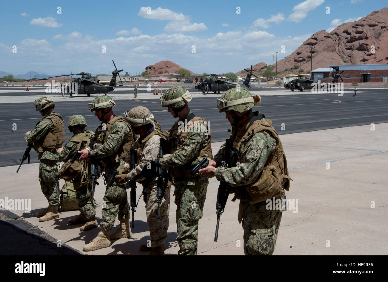 Members of the Tactical Air Control Squadron 22, Joint Expeditionary ...