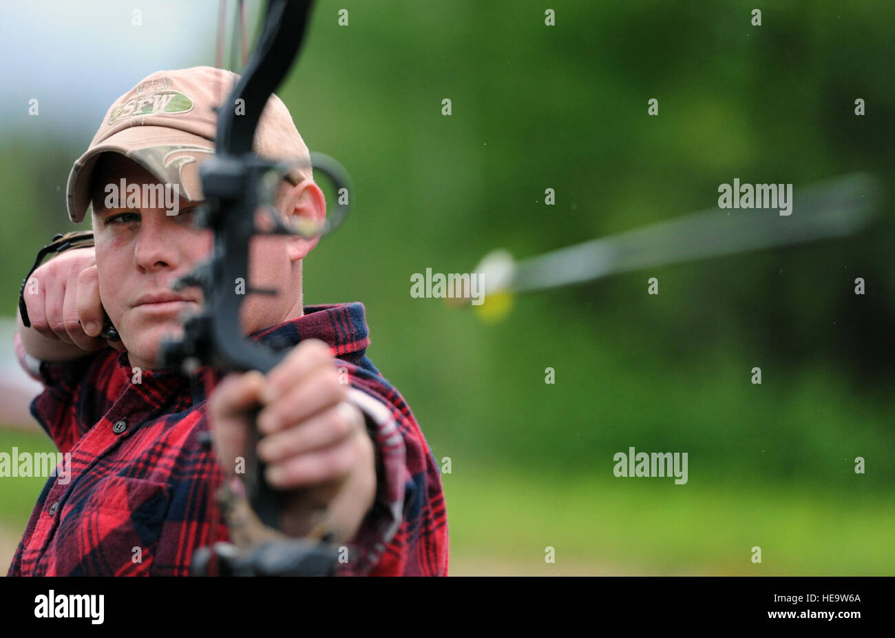 Army Sgt. Josh Leavitt, assigned to the 109th Transportation Company, a