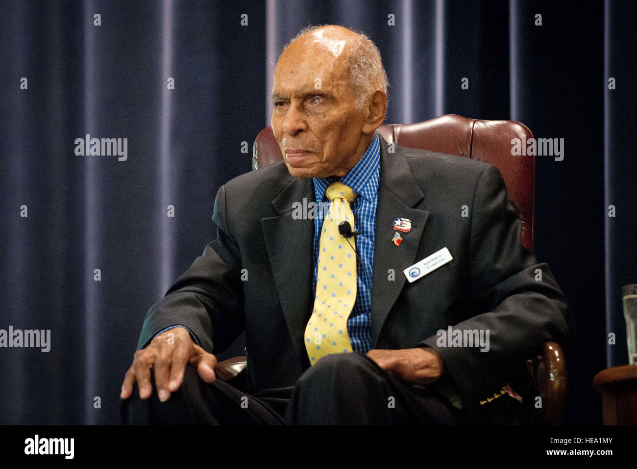 Dr. Roscoe C. Brown Jr. is interviewed on June 5, 2015, in Wood