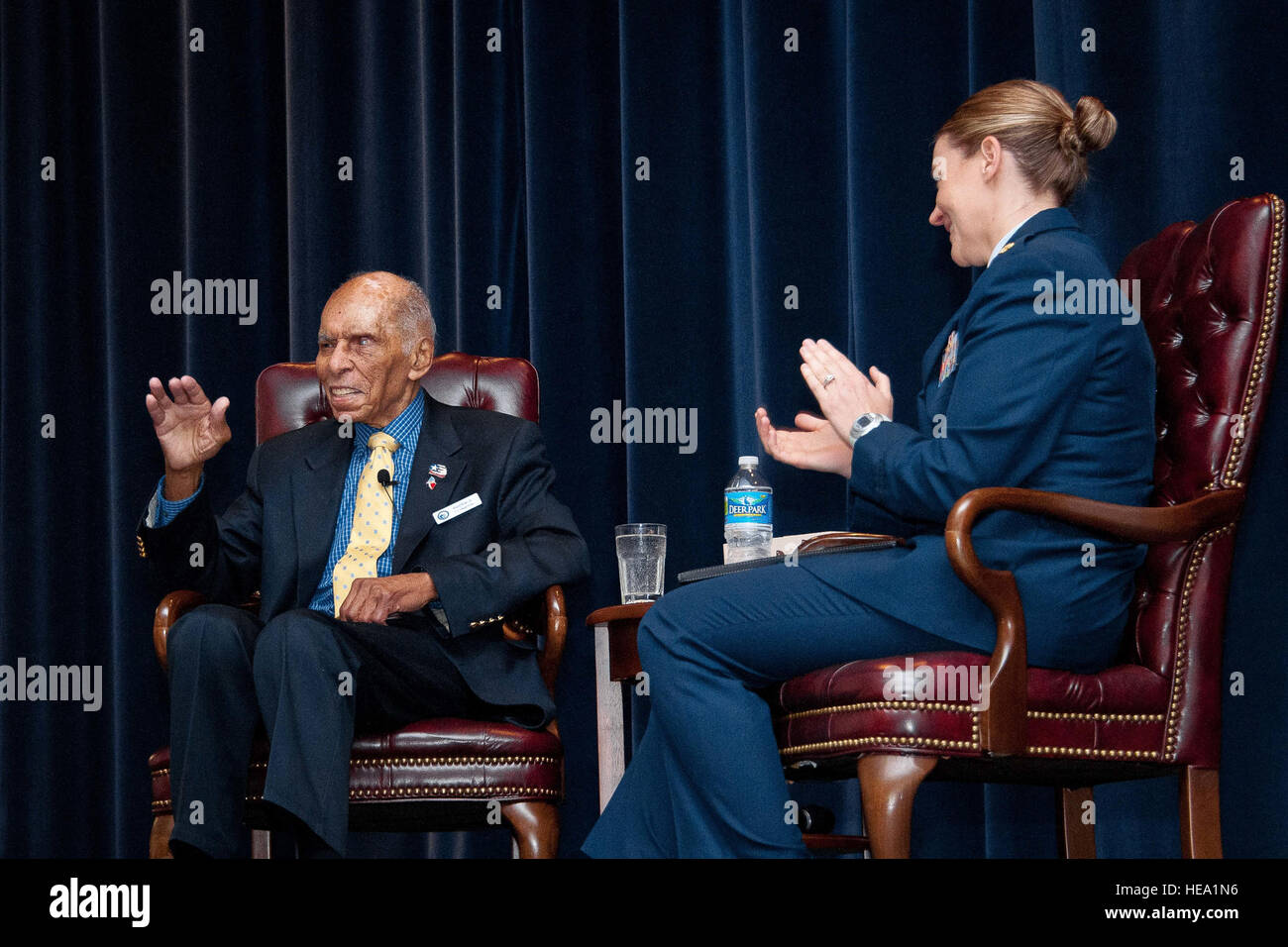 Dr. Roscoe C. Brown Jr. is interviewed on June 5, 2015, in Wood