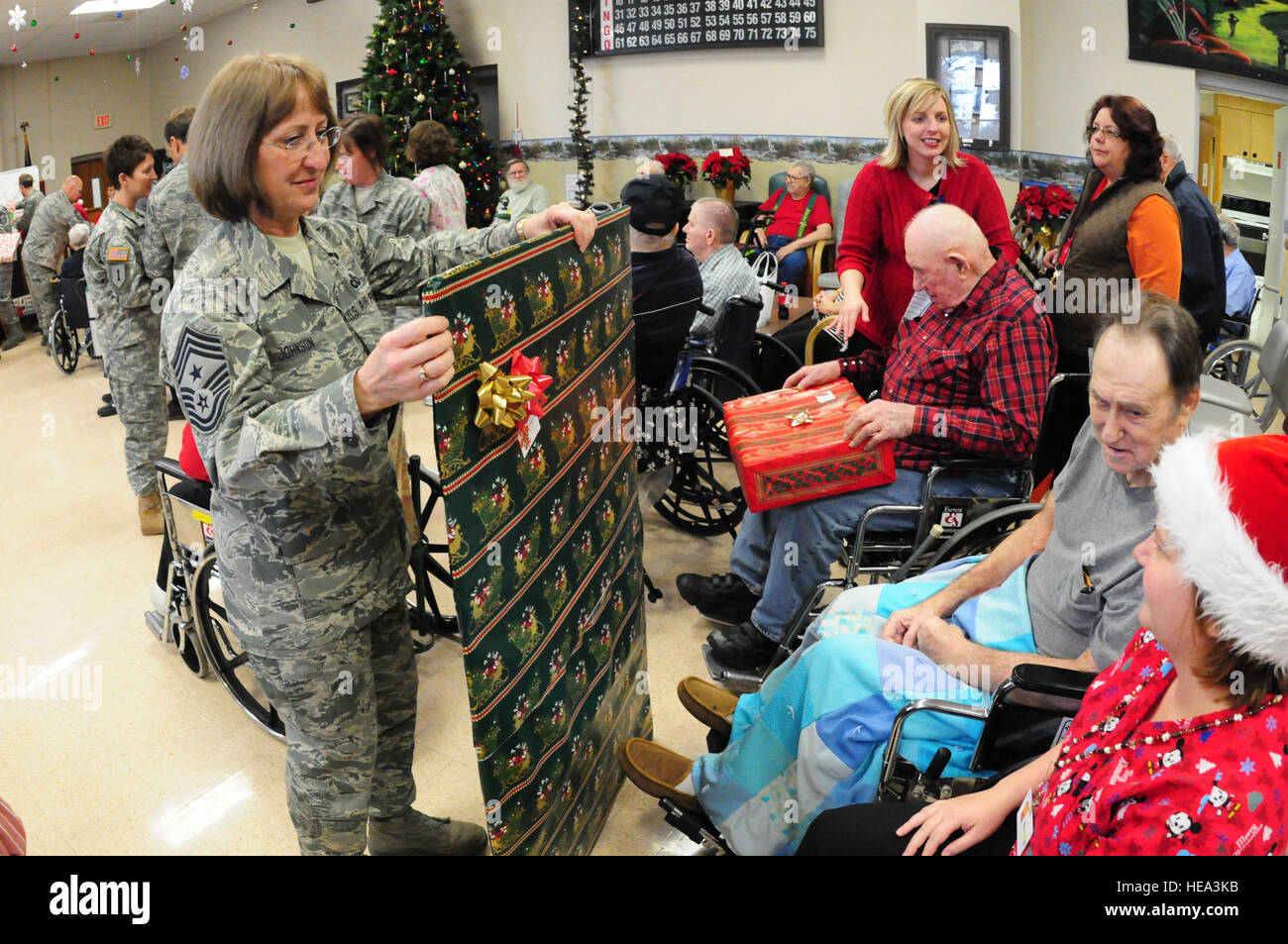 Chief Master Sgt. Paula Johnson, the North Dakota National Guard State