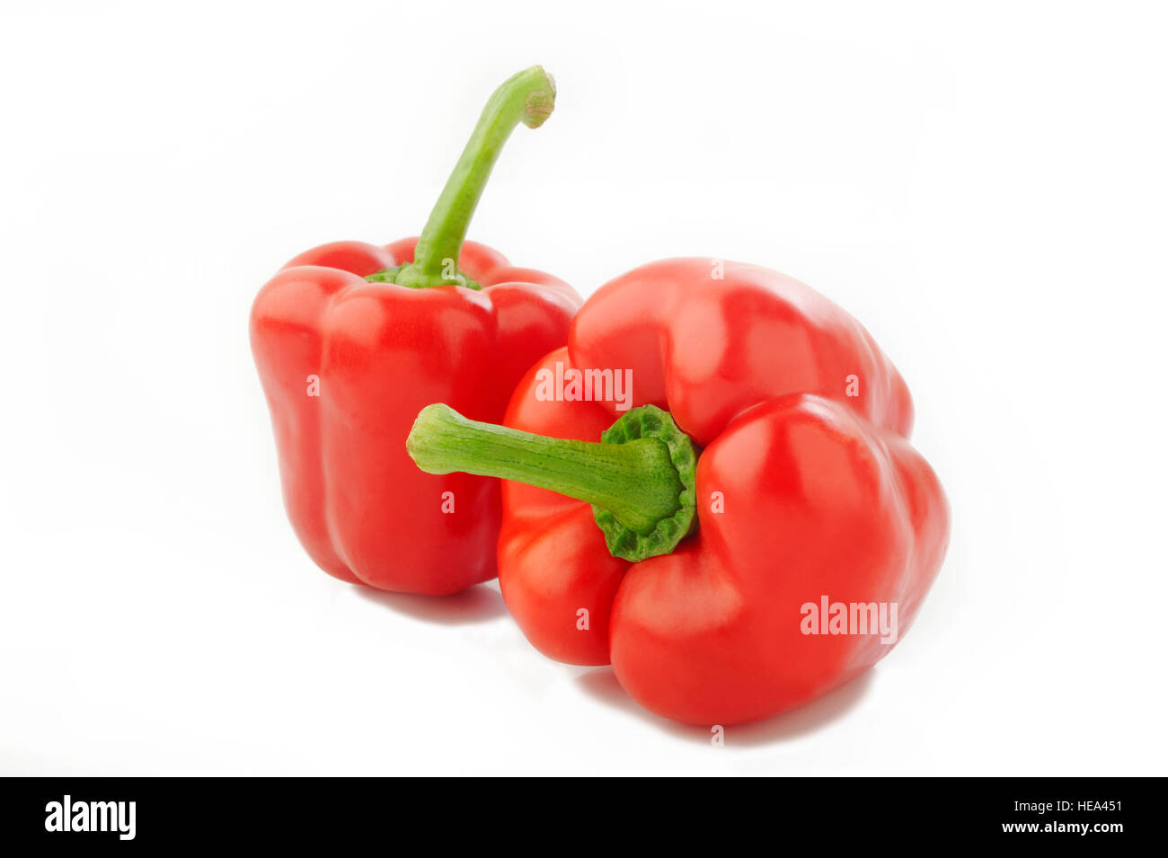 Fresh red pepper Stock Photo