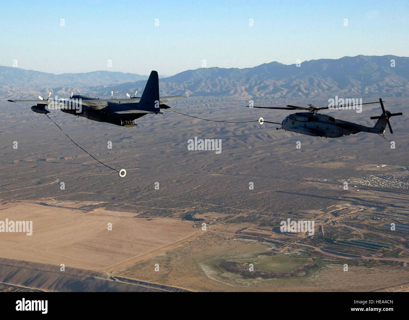 An HC-130 from the 79th Rescue Squadron at Davis-Monthan Air Force Base ...