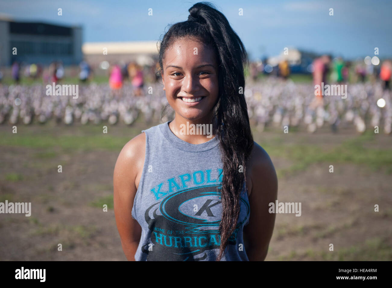 Caitlyn Reid, Kapolei High School senior and Marine Corps Junior