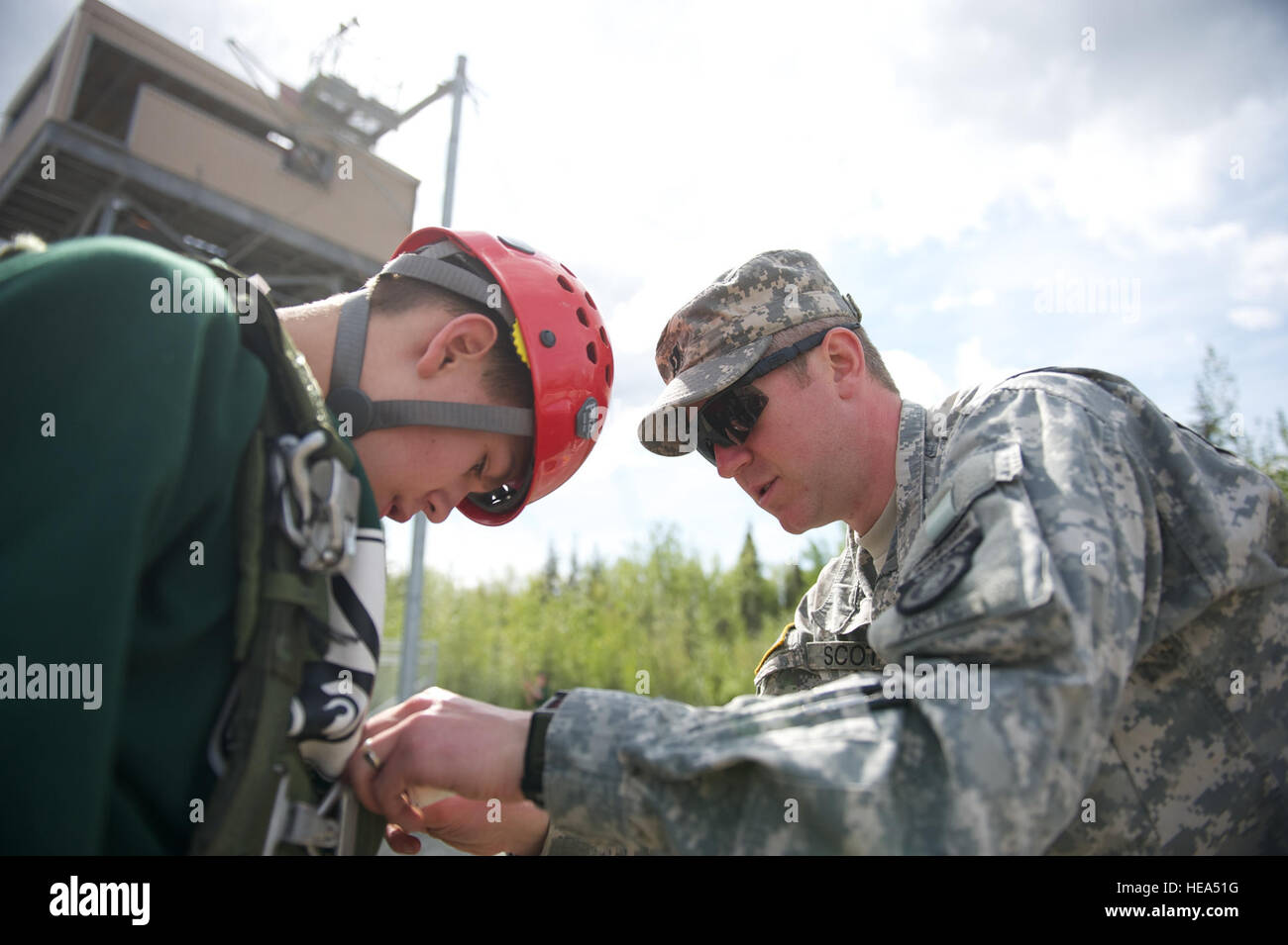 JOINT BASE ELMENDORFRICHARDSON, Alaska Army Capt. Andrew Scott, 6th
